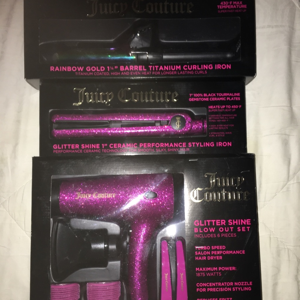 Juicy Couture Glitter Hair Care Set - Picture 1 of 4